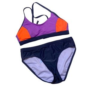 Champion Navy/Pink/Purple Two Piece Suit Size S/M